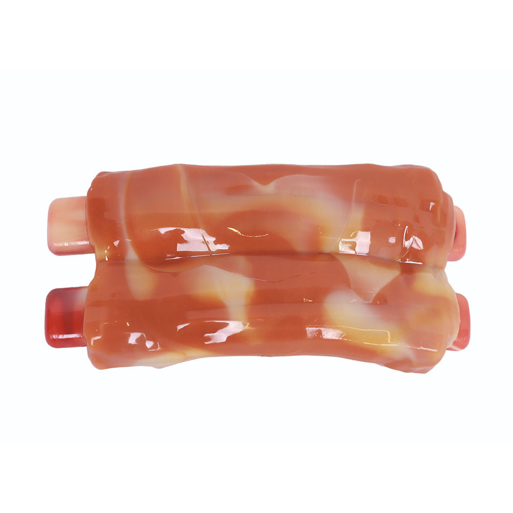 M Pets Carnivore Spare Ribs Bacon Scented Chew Toy for Dogs — side view