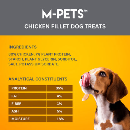 M Pets Chicken Fillets Treats For Dogs - Image 2