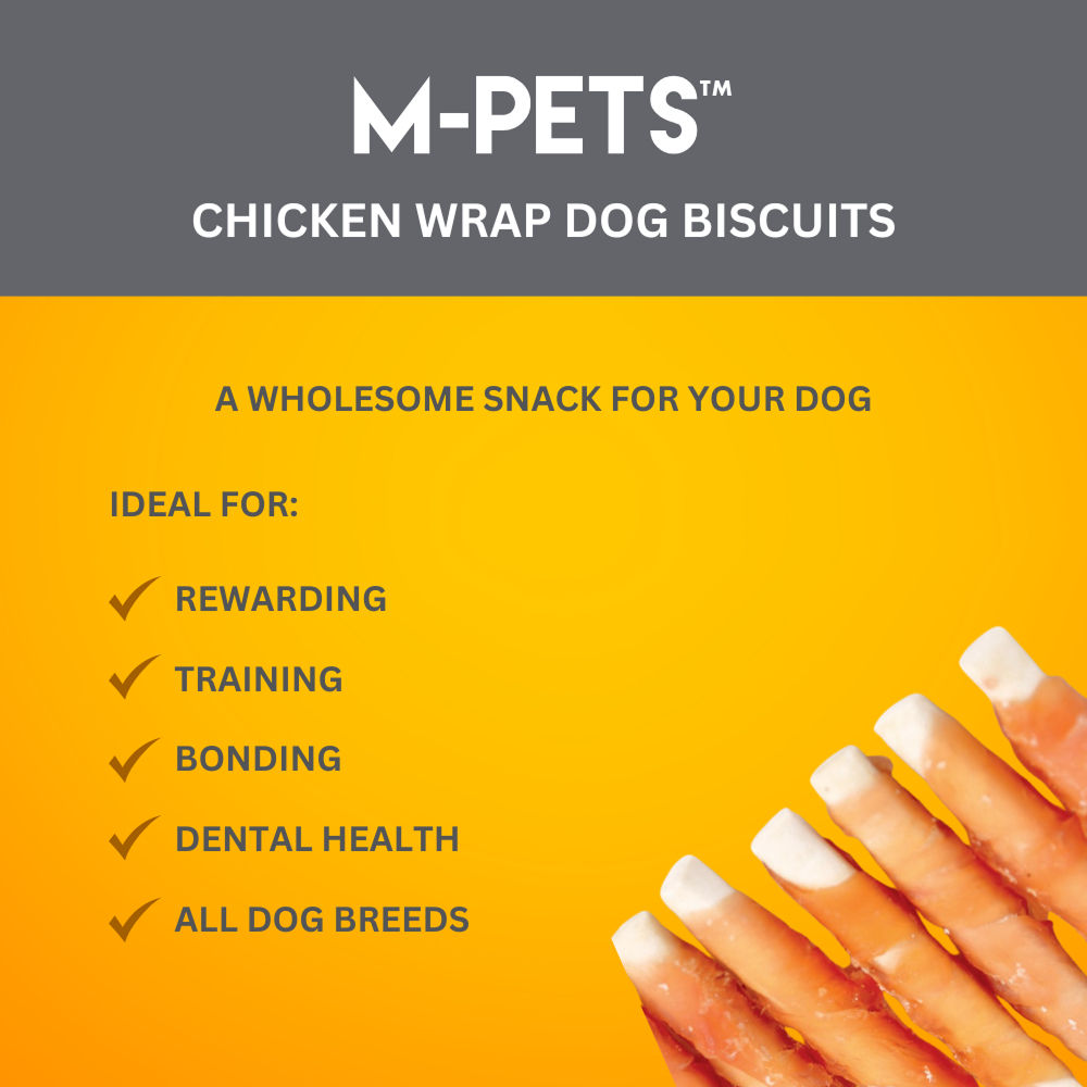 M Pets Chicken Wrap Biscuits Treats For Dogs - Image 4