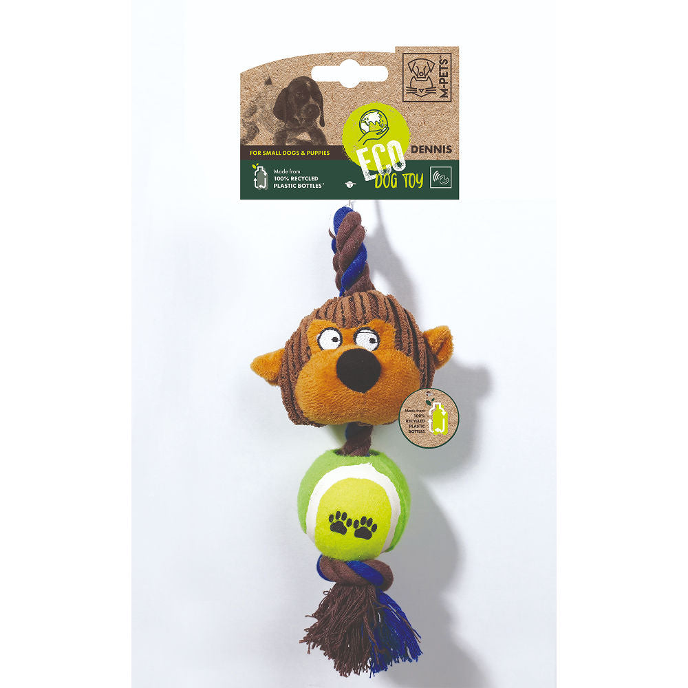 M Pets Dennis Eco Rope Toy for Dogs — back view