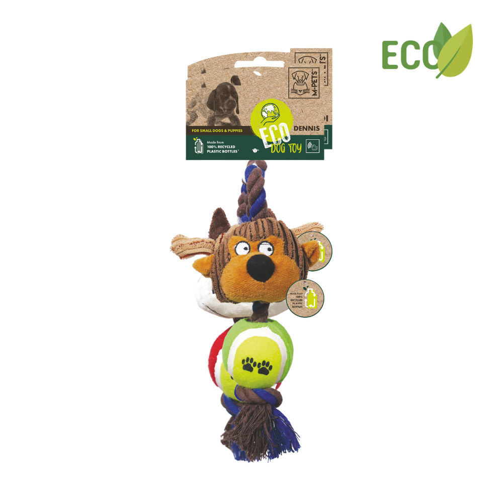 M Pets Dennis Eco Rope Toy for Dogs — detail shot