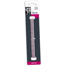 M Pets Diamond Collar For Cats Pink