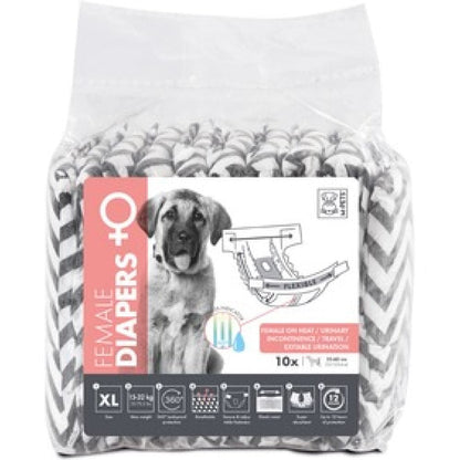 M Pets Diapers for Female Dogs — side view