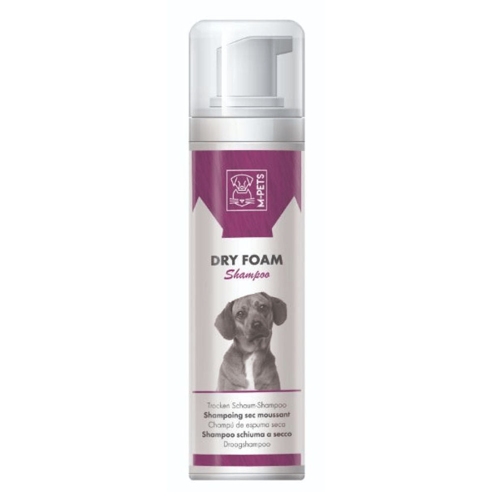 M Pets Dry Foam Shampoo for Dogs — side view