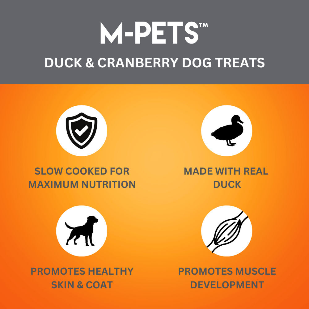 M Pets Duck Cranberry Treats For Dogs - Image 2