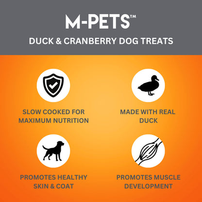 M Pets Duck Cranberry Treats For Dogs - Image 2