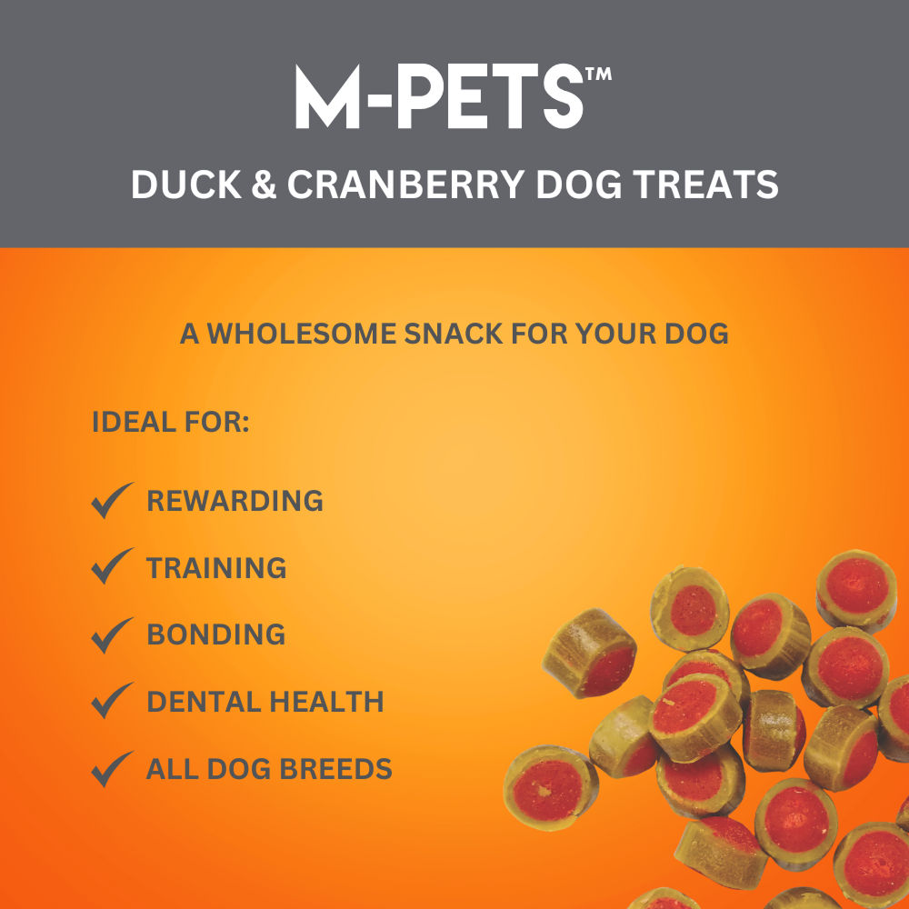 M Pets Duck Cranberry Treats For Dogs - Image 4