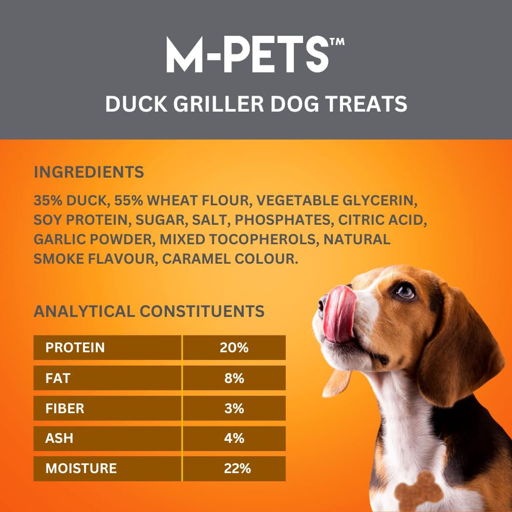 M Pets Duck Griller Treats For Dogs - Image 3
