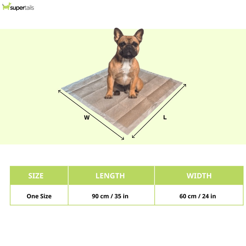 M Pets Eco Training Pads for Puppies — side view