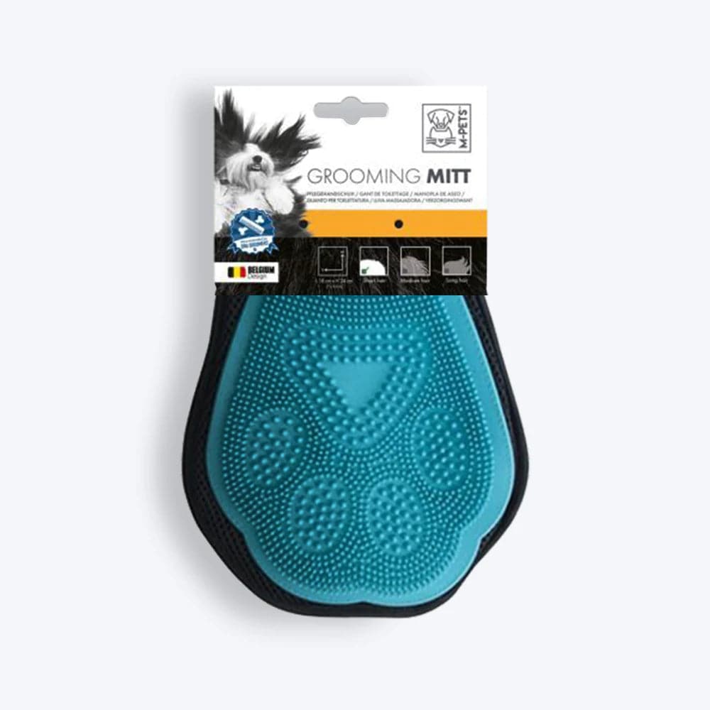 M Pets Grooming Mitt for Dogs and Cats — detail shot