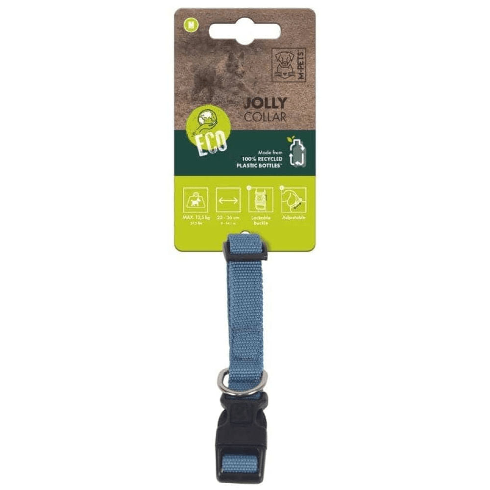 M Pets Jolly Eco Collar for Dogs — side view