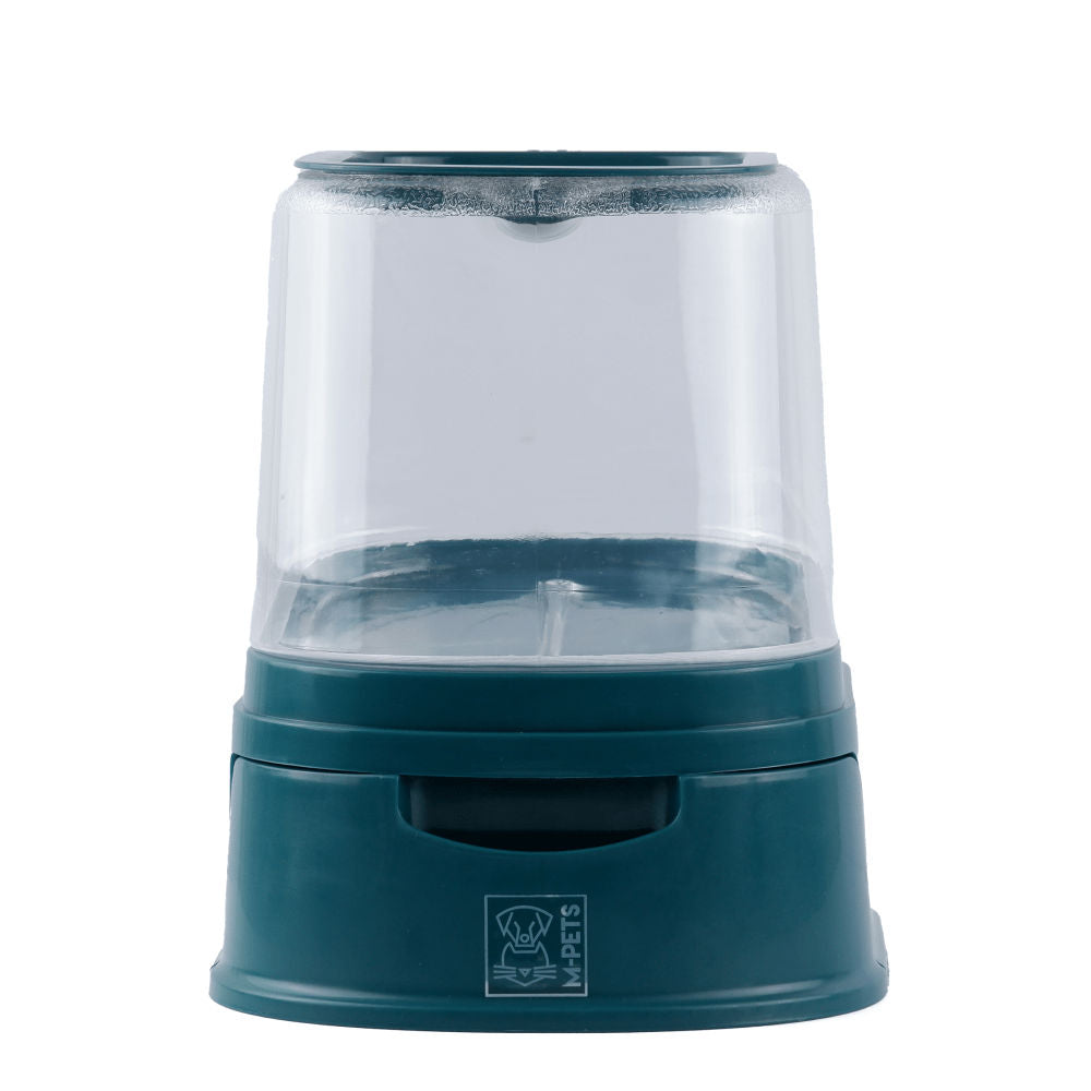 M Pets Lena Food Dispenser for Dogs & Cats — in use