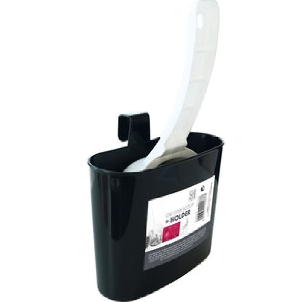 M Pets Litter Scoop And Holder For Cats Black White