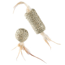 M Pets Natura Seagrass Roll Ball Toy For Cats - Image 2