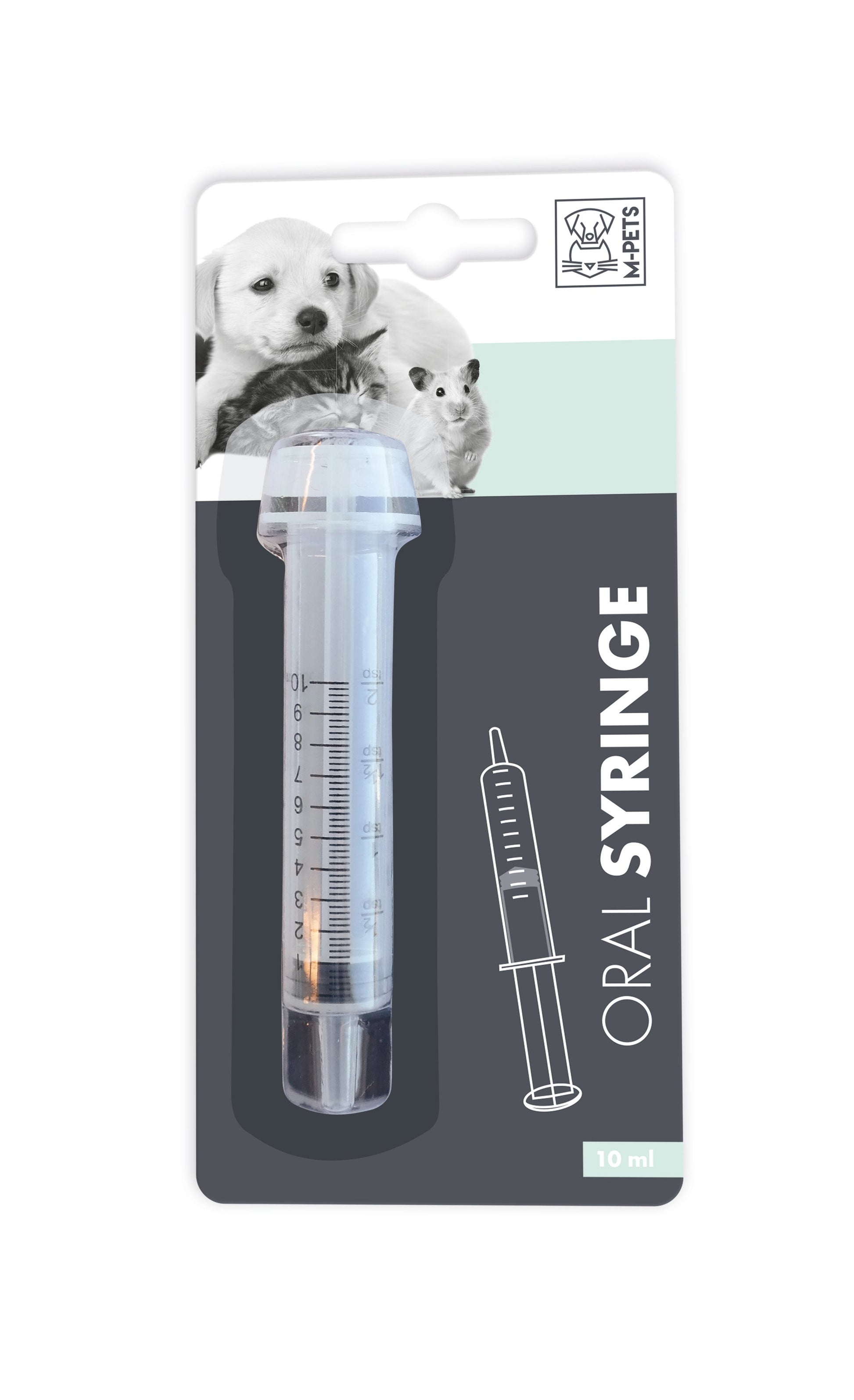 M Pets Oral Syringe for Dog Cats and Small Animals — side view