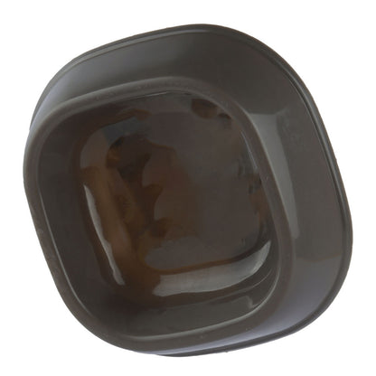M Pets Plastic Single Bowl For Cats Grey - Image 3