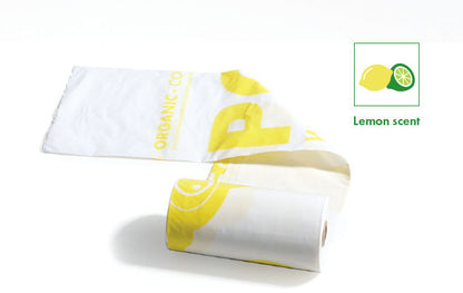 M Pets Poo Lemon Scent Natural Vegetable Waste Bags For Dogs