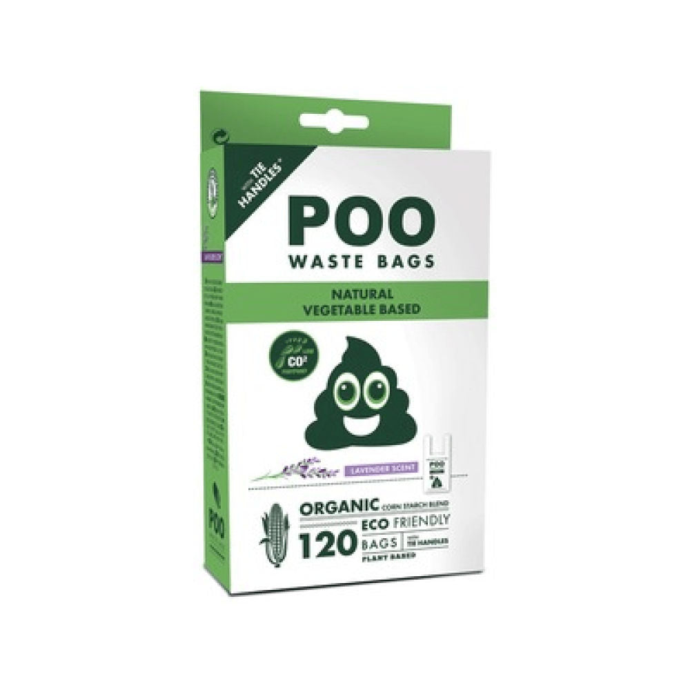 M Pets POO Natural Vegetable Based Waste Bags for Dogs — side view