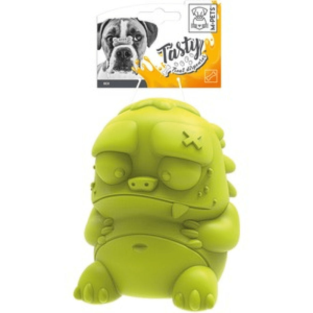 M Pets Rex Treat Dispenser Toy For Dogs Green