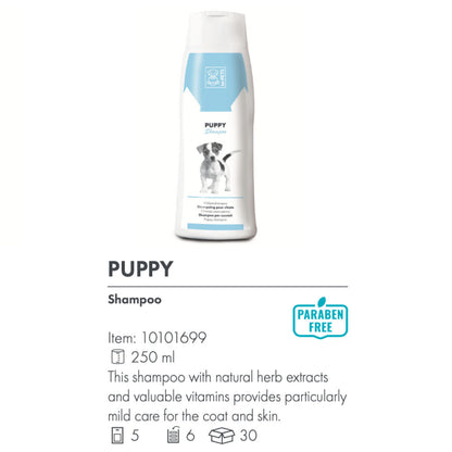 M Pets Shampoo for Puppies — back view
