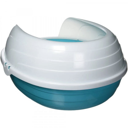 M Pets Sherbin Litter Tray with Rim for Cats — detail shot