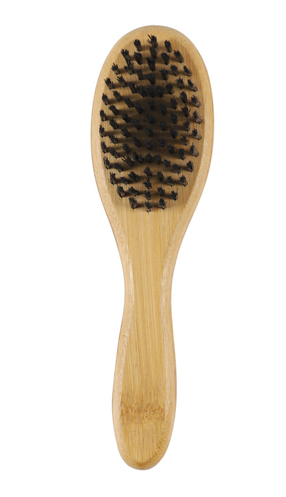 M Pets Soft Bristled Bamboo Brush For Dogs And Cats Brown - Image 2