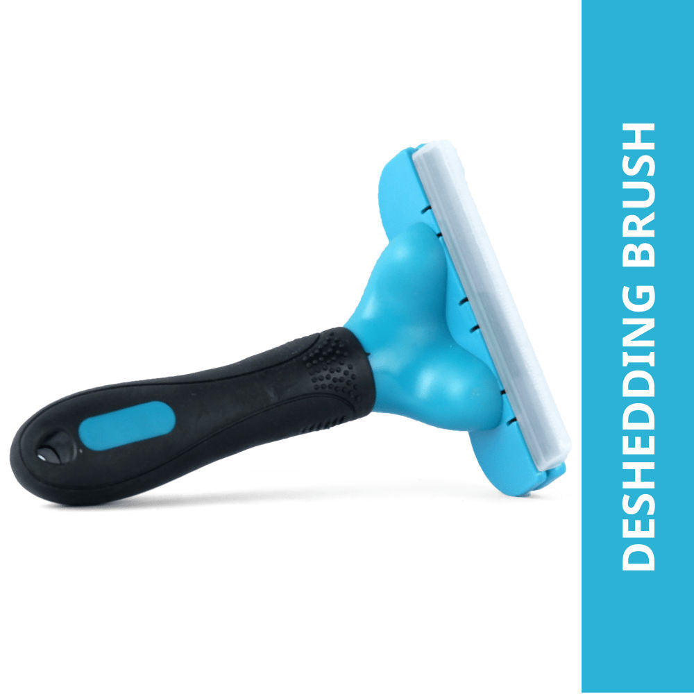 M Pets Stylus Blue Deshedding Brush For Pets