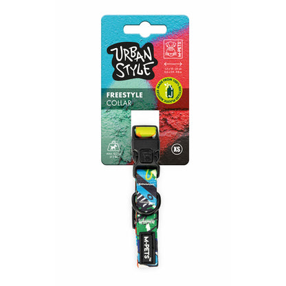 M Pets Urban Freestyle Collar for Dogs — side view