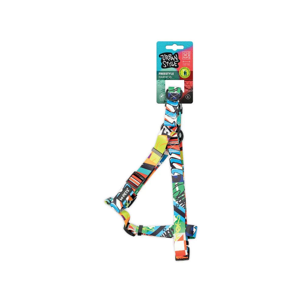 M Pets Urban Style Freestyle Harness For Dogs