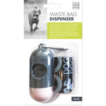 M Pets Waste Bag Dispenser For Dogs Black Pink