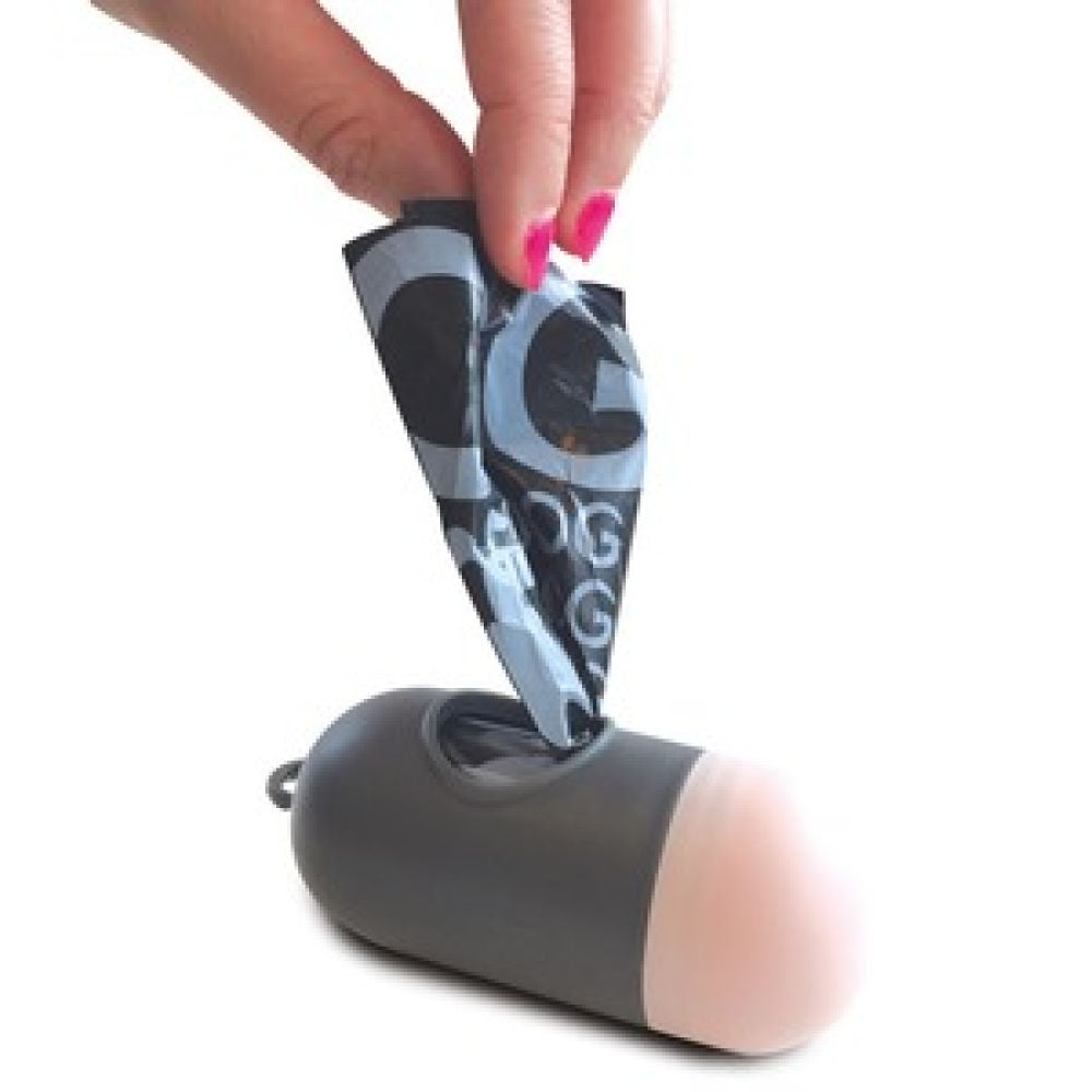 M Pets Waste Bag Dispenser for Dogs — side view