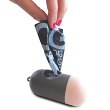M Pets Waste Bag Dispenser For Dogs Black Pink - Image 2