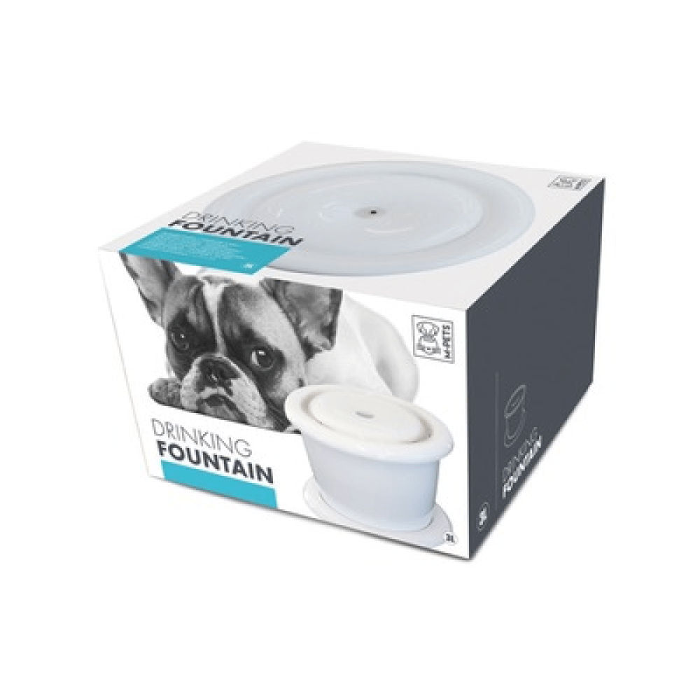 M Pets Water Fountain Carbon Filter for Dogs and Cats — back view
