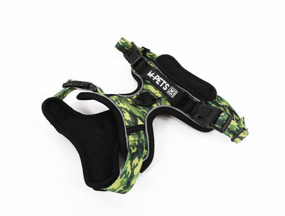 M Pets Water Resistant 3buckle Hiking Harness for Dogs — detail shot