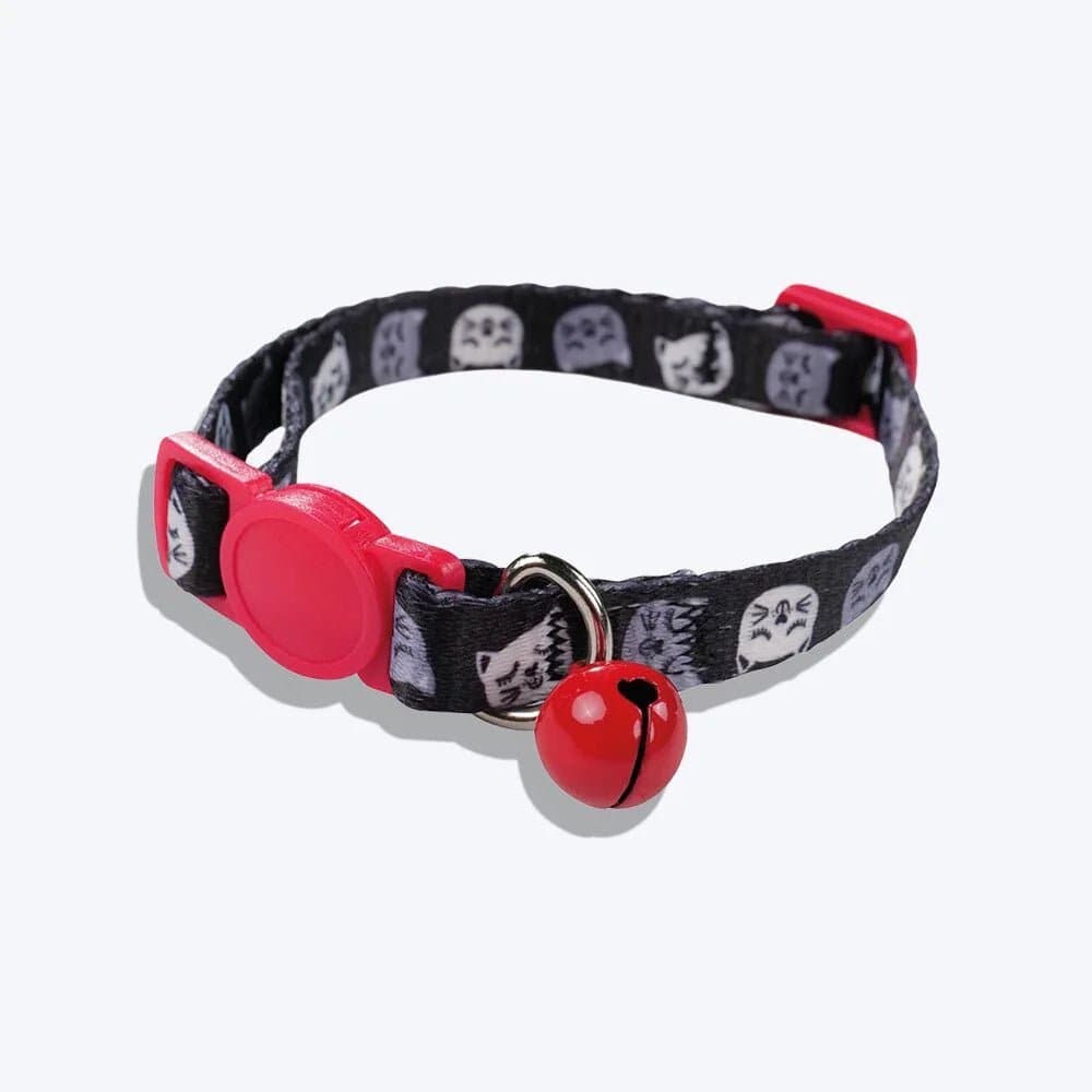 M Pets Zany Eco Collar For Cats Red