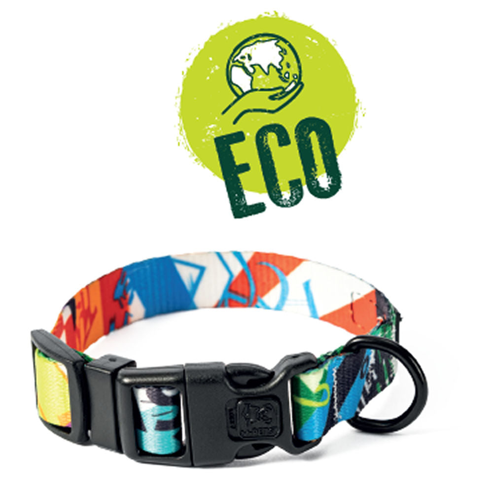 M Pets Urban Freestyle Collar for Dogs — back view