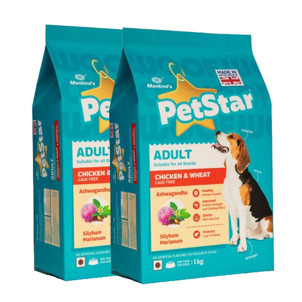 mankind-petstar-chicken-and-wheat-adult-dog-dry-food-1 1kg+1kg