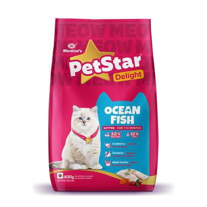 mankind-petstar-chicken-kitten-cat-dry-food 400g