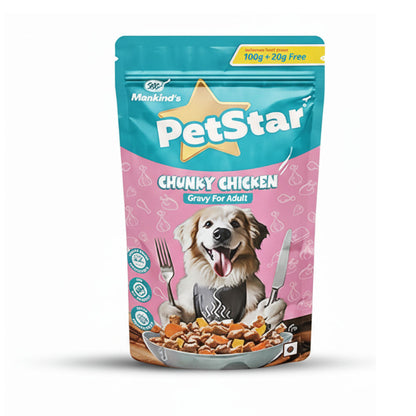 mankind-petstar-chunky-chicken-gravy-for-adult 10x120g