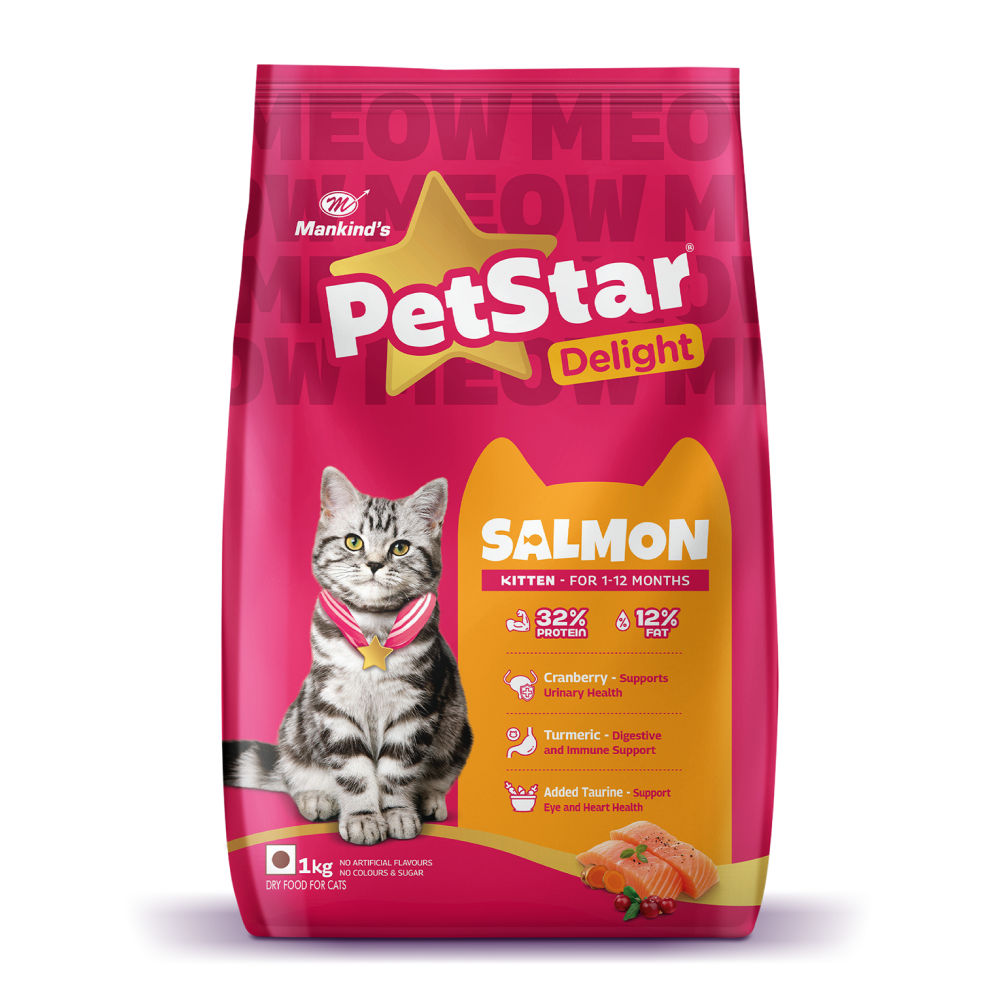 Mankind PetStar Salmon Kitten Cat Dry Food — image 6