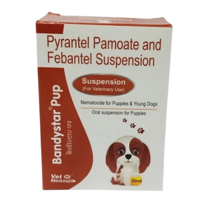 Mankind Bandystar Pup Deworming Suspension for Puppies — side view