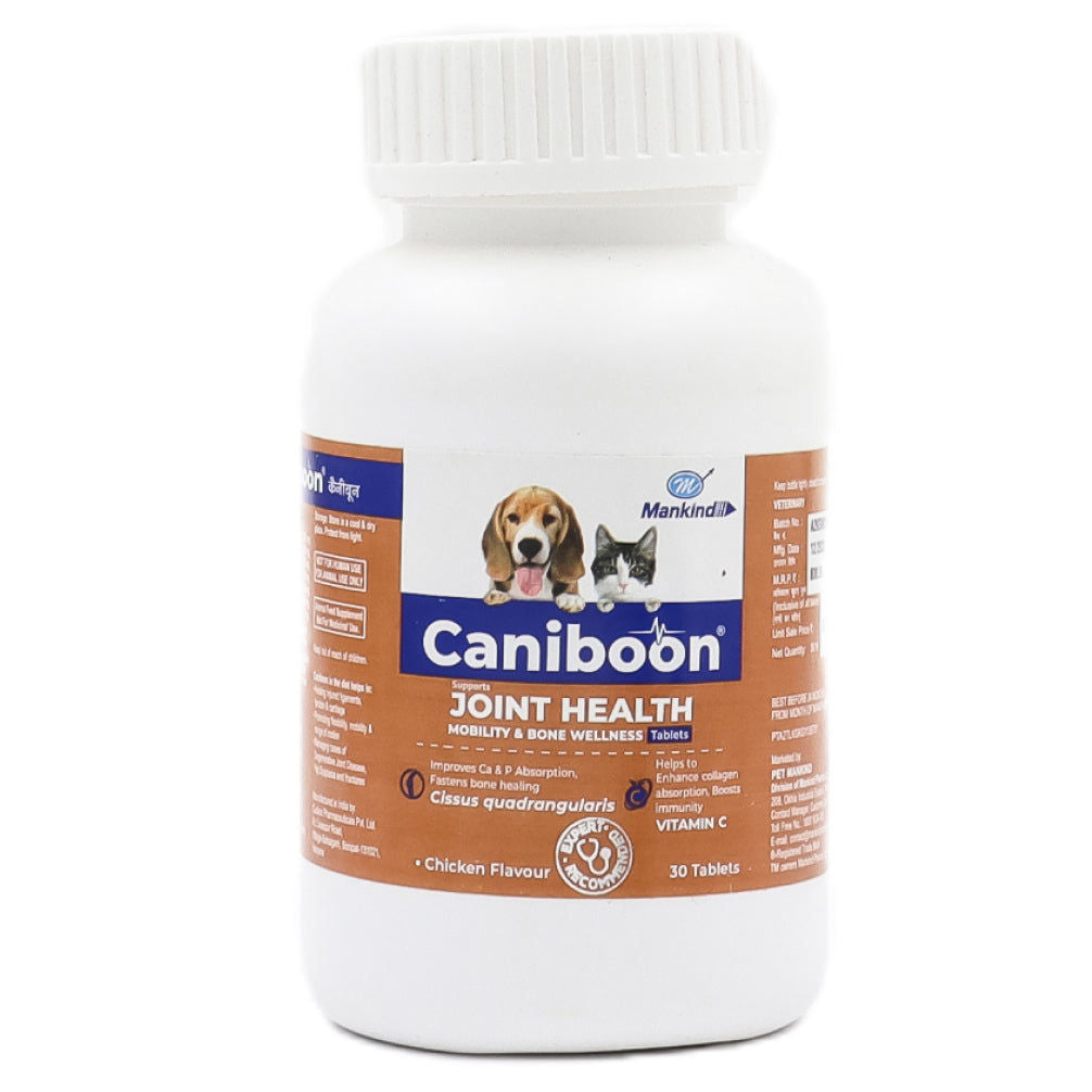Mankind Caniboon Tablets For Dogs And Cats Pack Of 30 Tablets