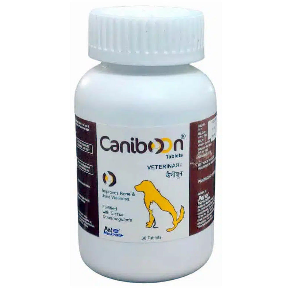 Mankind Caniboon Tablets for Dogs and Cats — in use