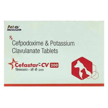 Mankind Cefastar Cv 200Mg For Dogs And Cats
