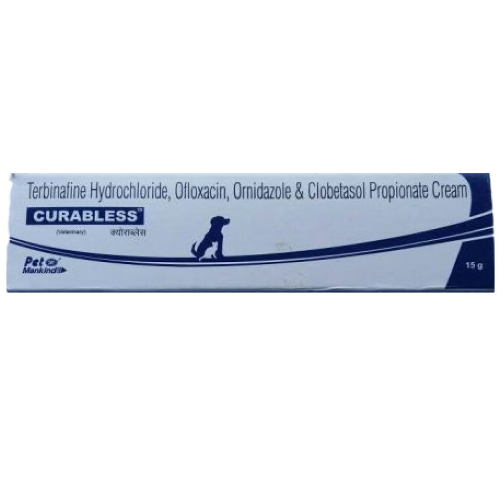 Mankind Curabless Cream for Dogs and Cats — side view