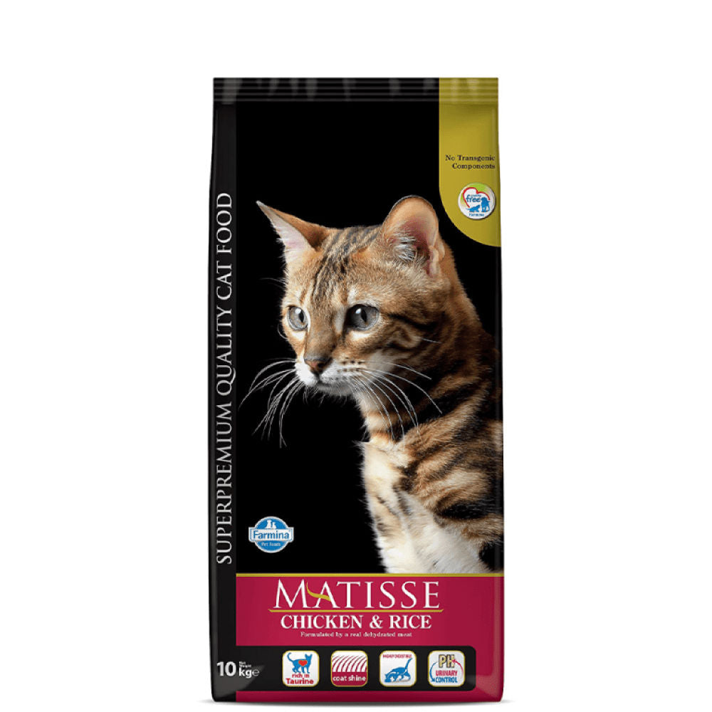 Farmina Matisse Chicken & Rice Adult Cat Dry Food — back view