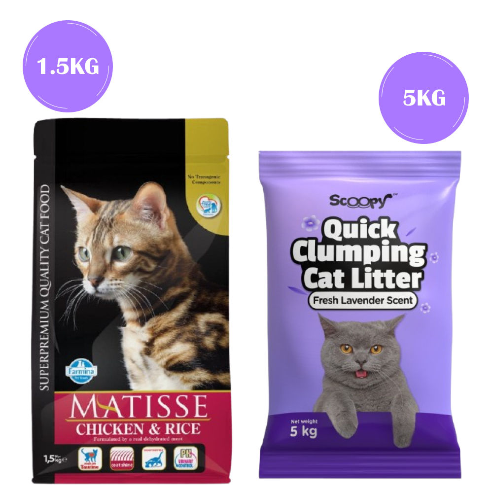 Farmina Matisse Chicken & Rice Adult Cat Dry Food — in use