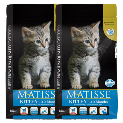 Farmina Matisse Kitten Cat Dry Food — in use