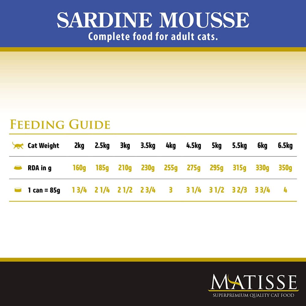 Farmina Matisse Sardine Mousse Wet Cat Food — side view