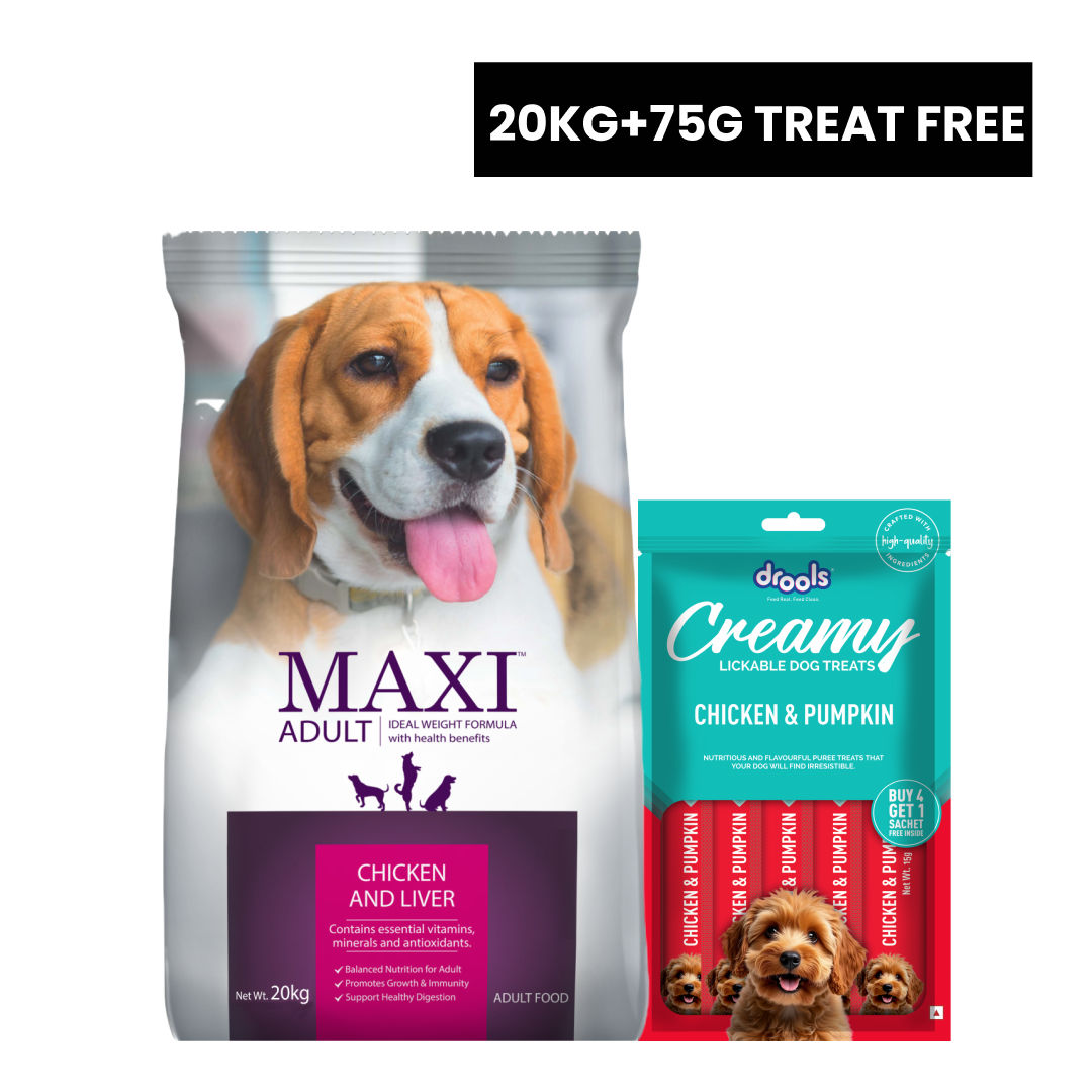 Maxi Adult Chicken and Liver Dog Dry Food — image 6
